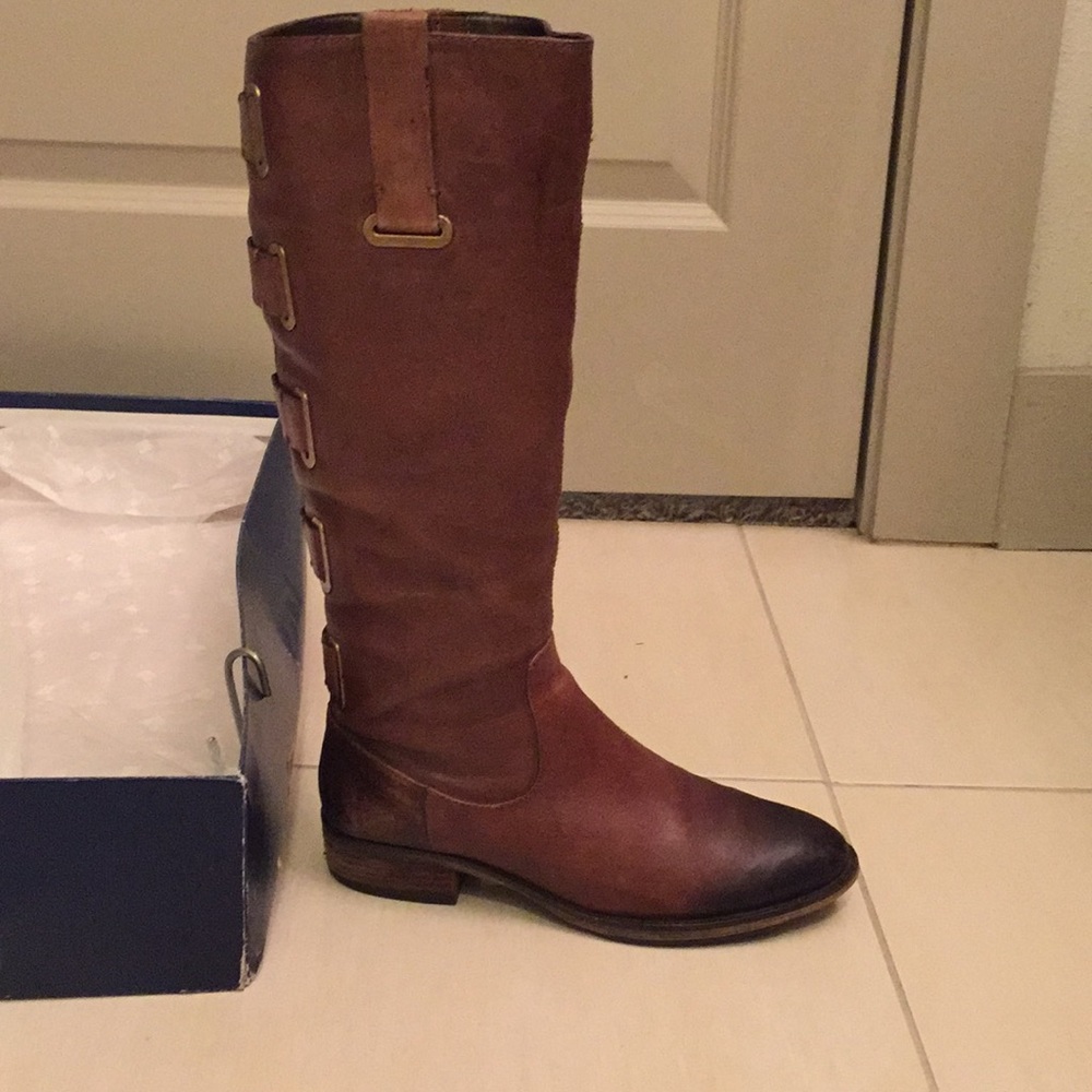 Arturo Chiang Tye Dye Leather Boots